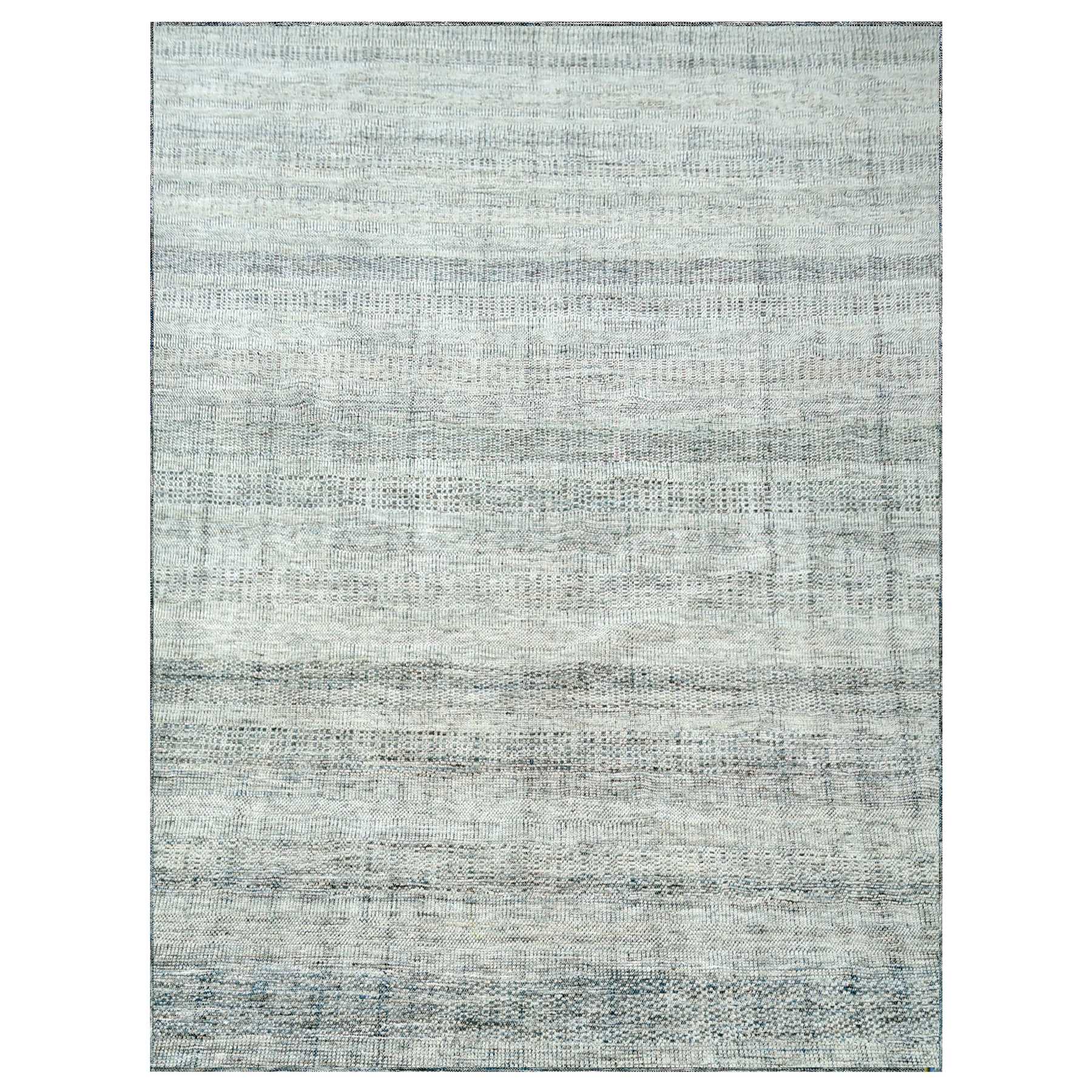 Modern & Contemporary Wool Hand-Knotted Area Rug 11'10